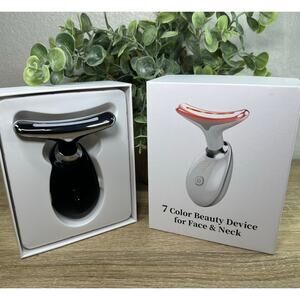 7 Color Face and Neck Massager Light Therapy